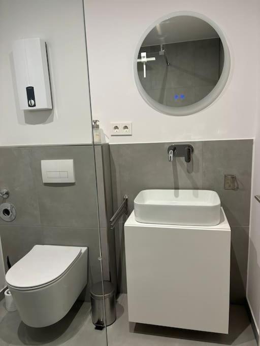 Geeste-Apartment Bremerhaven Bagian luar foto